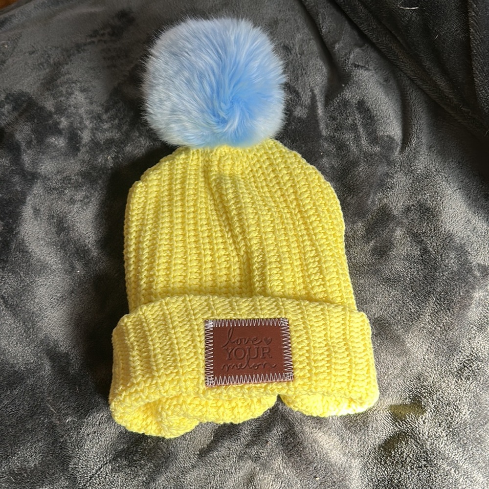 NWOT Love Your Melon Pom Beanie